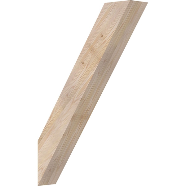 Ekena Millwork 5 1/2"W x 26"D x 38"H Traditional Smooth Knee Brace, Douglas Fir BRC06X26X38TRA00SDF - main